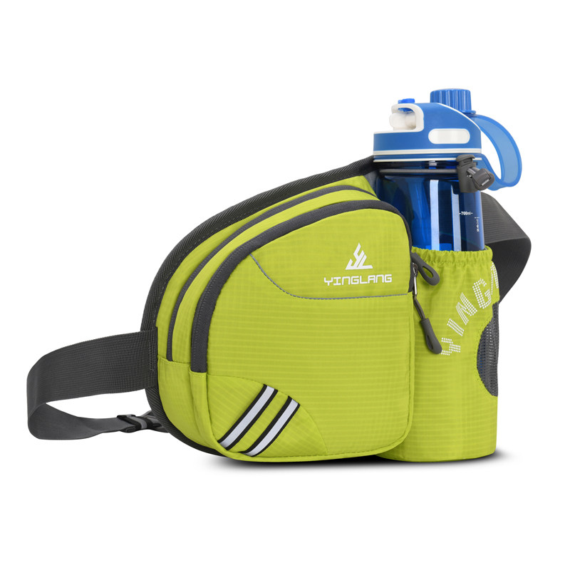 多功能跑步腰包男士户外腰包女旅行登山运动水壶防水手机骑行腰包