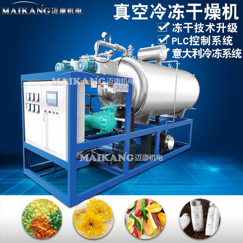 新品销售紫薯条真空冻干机 全自动大枣真空干燥机 胡萝卜冻干设备