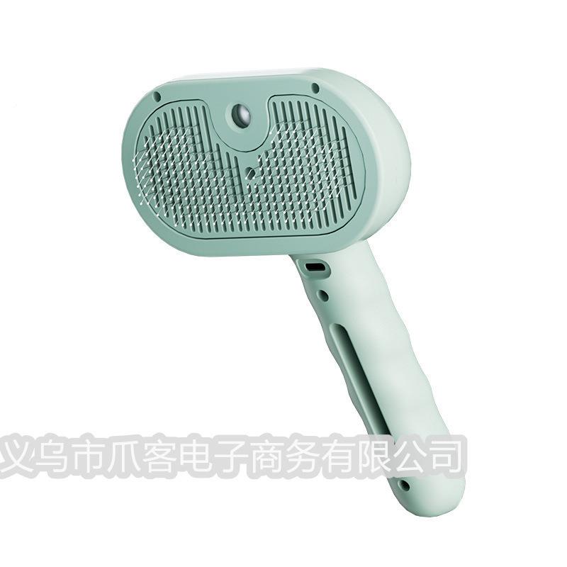 电动喷器雾按毛摩梳猫梳毛神器专用去浮梳猫毛清理净TBJ咪化器狗图片