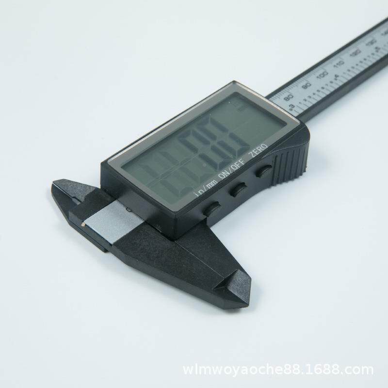 全屏塑无品牌/料数显显卡尺电1子显准示测量确50mm数游标卡尺高精