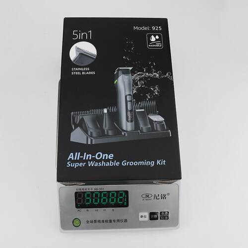 新款电动器 5合1多能功全身防发水电推剪理 剃须剃鼻毛剃170鬓毛