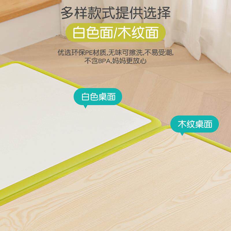 儿童桌椅KYU可鸦画画幼儿桌园椅涂宝宝具游戏升降桌子儿童学玩习