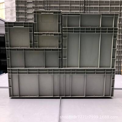 塑料EU箱加厚灰色汽FPN盖物流周转箱标配工具带仓欧库中转箱源头