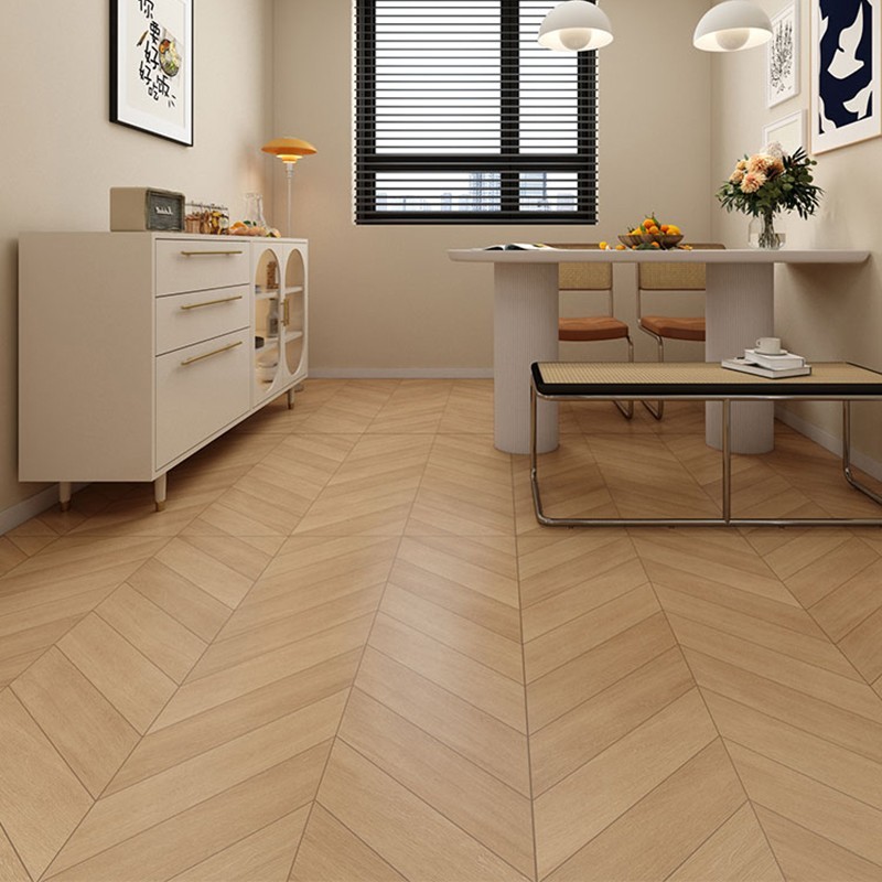 网红日式鱼骨木纹砖600x1200原木风客厅防滑地砖哑光卧室木纹瓷砖