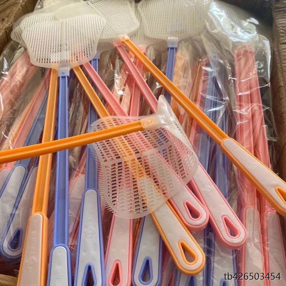 《打不烂长柄家用熟胶牛筋加长耐用蚊子加厚大号苍蝇拍塑料灭蚊老