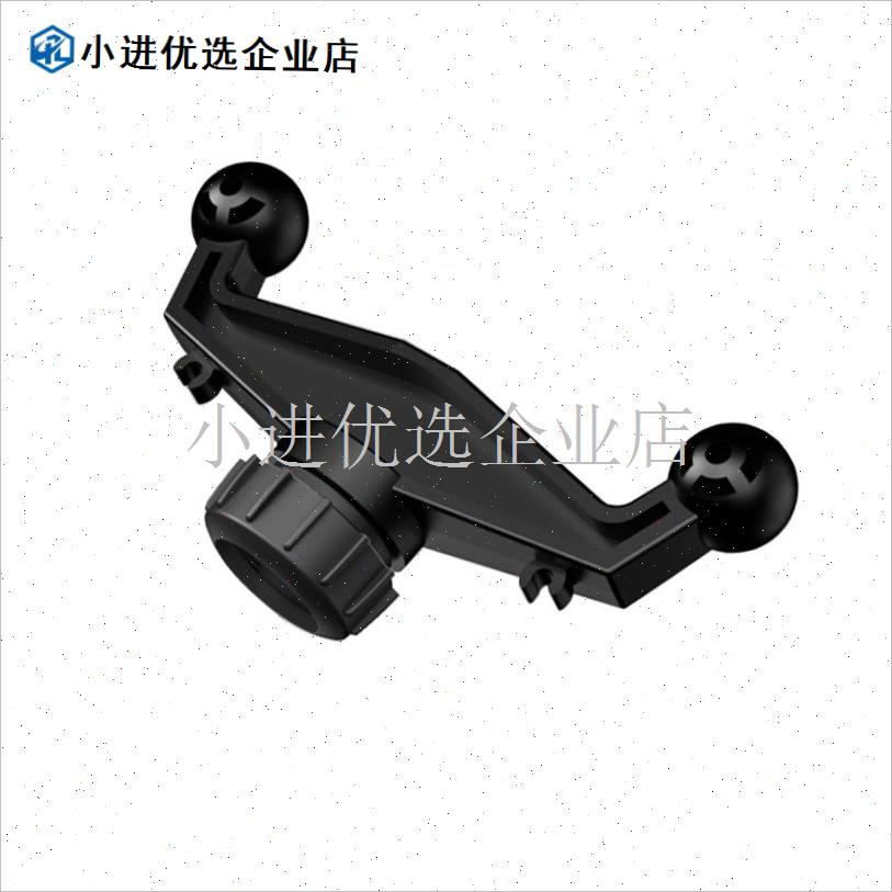 新款双手机支架i夹子一拖二底座车载手机支架多机位电动车安装底/