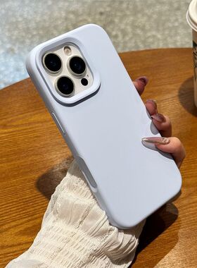 iPhnpro手机按一全包果6态胶护套oe16max壳拍照键体苹1磁吸液硅保