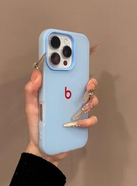 红字b1手机ihone14l简15ma孔3po新色母适用苹果6壳PPus约prox大1r