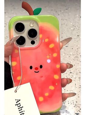 立体叶乐适用苹6rMax手机iPn1/4/13/1枝甜心芭果1Po壳hoe5112/1女