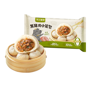 不二宝贝嵊州小笼包子儿童早餐加热速冷冻半成即食蒸品老面点馒头