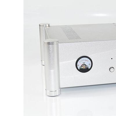 CJ-WA126全铝胆机/前级/耳放/后级机箱300*350*140新款电平表VU表