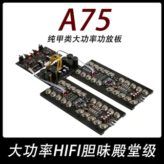金嗓&子A75纯甲类金封发烧家用音响 大功率HiFi胆味殿堂级功放板