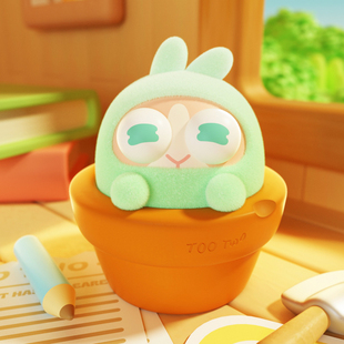 正版保卫萝卜4盲盒呆呆兔森林系列手办潮玩游戏桌面摆件生日礼物