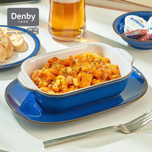 denby丹碧英国进口陶瓷烤盘家用焗烤饭碗微波炉烤箱专用烤碗 帝王