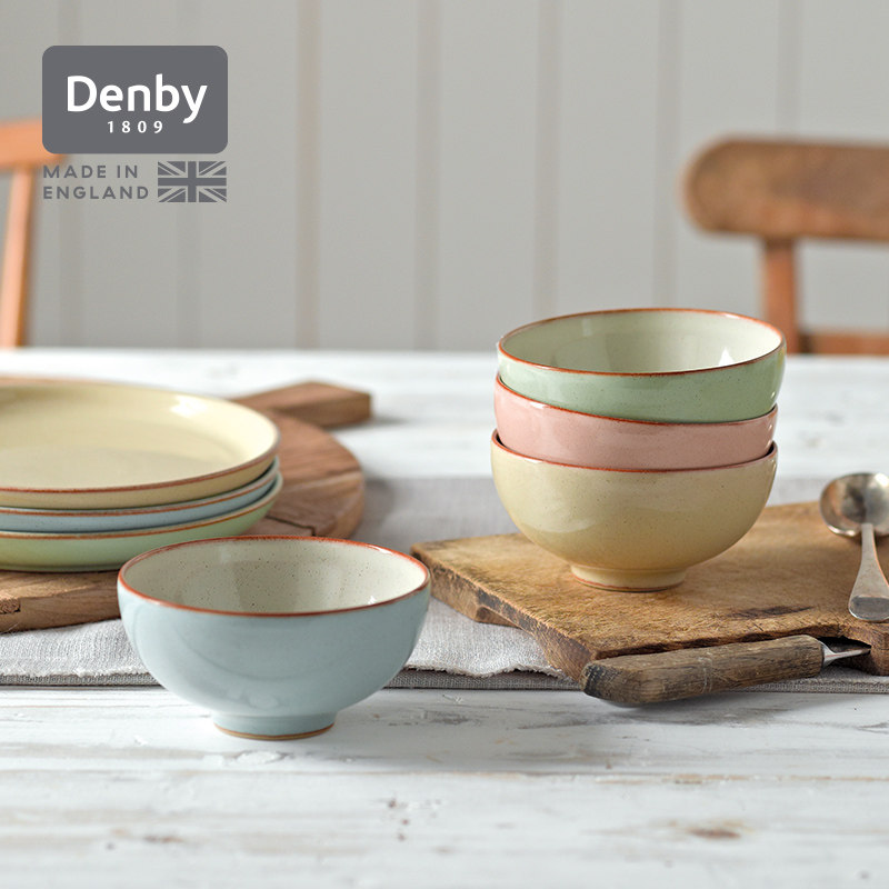 denby丹碧英国进口欧式饭碗家用创意餐具陶瓷碗汤碗燕麦碗 典藏