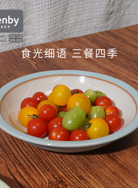 denby丹碧英国进口陶瓷碗家用浅边碗汤碗面碗欧式创意餐具 典藏