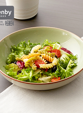 denby丹碧英国进口典藏意面碗陶瓷沙拉碗深盘汤碗家用高级餐具