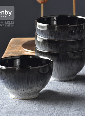 denby丹碧英国进口小号碗4件套家用陶瓷餐具套装礼盒