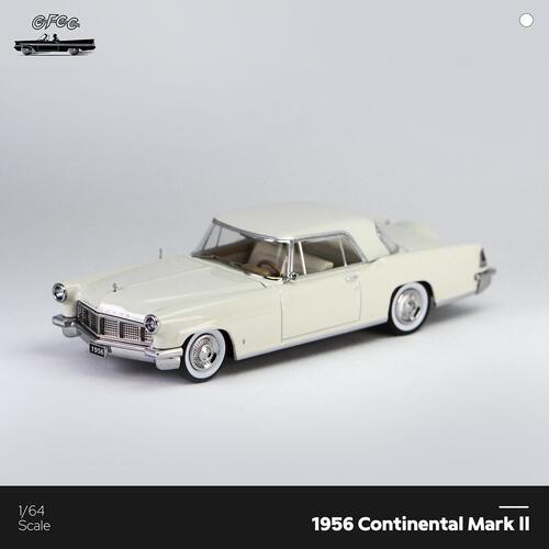 北展限定GFCC1/64林肯大陆MarkII猫王同款老爷车精致合金汽车模型