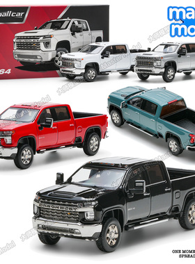 Smallcar1:64雪佛兰索罗德皮卡越野车仿真合金小汽车模型收藏摆件
