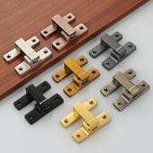 免打孔夜光门扣卫生间门锁免打孔卡扣推拉门锁扣插销移门90度门栓