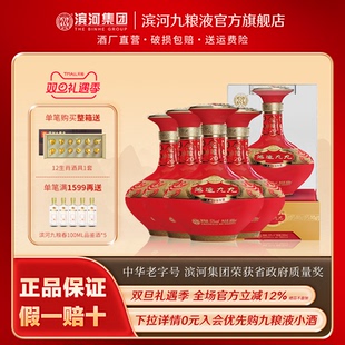 滨河鸿运九九53度九粮香型白酒甘肃名酒坛装 酒20年珍藏美酒送礼