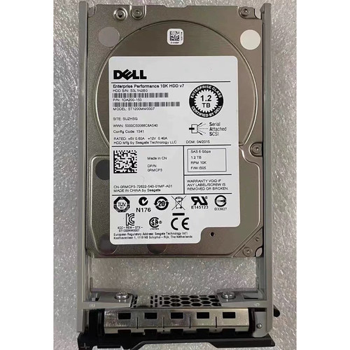 DELL 0RMCP3 1.2T SAS 10K 6GB 2.5寸服务器硬盘ST1200MM0007