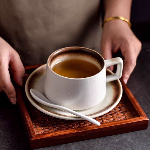 窑诉咖啡杯家用陶瓷杯