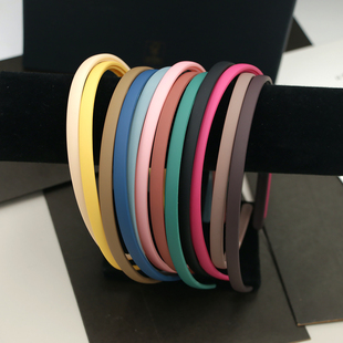 发箍女细边窄头箍简约时尚韩版哑光发卡儿童女孩洗脸外带头发饰品