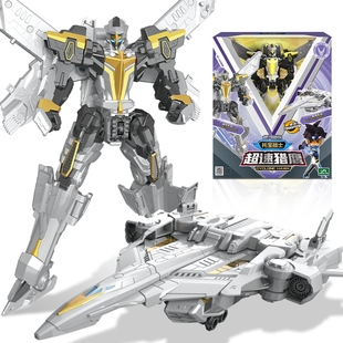 托宝战士银河侦探超速猎鹰飞机变形机器人男孩金刚儿童玩具多拖.
