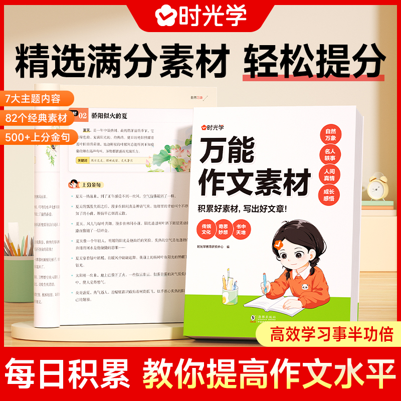 时光学小学语文万能作文素材