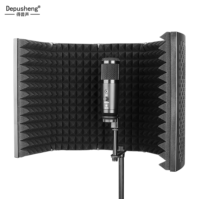 得普声录音专用隔音罩吸音降噪