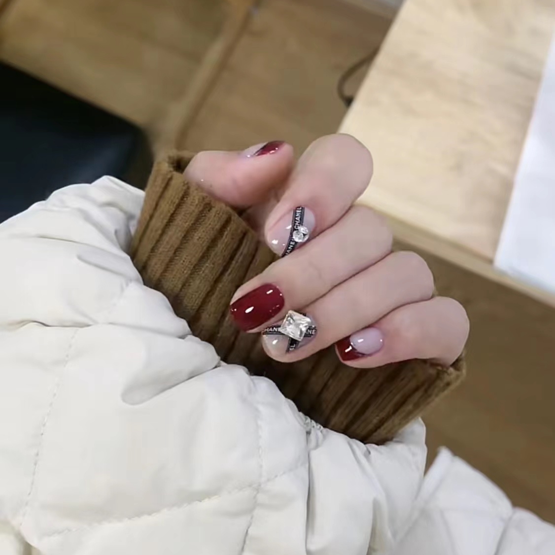 stone温州穿戴甲纯手工高级感