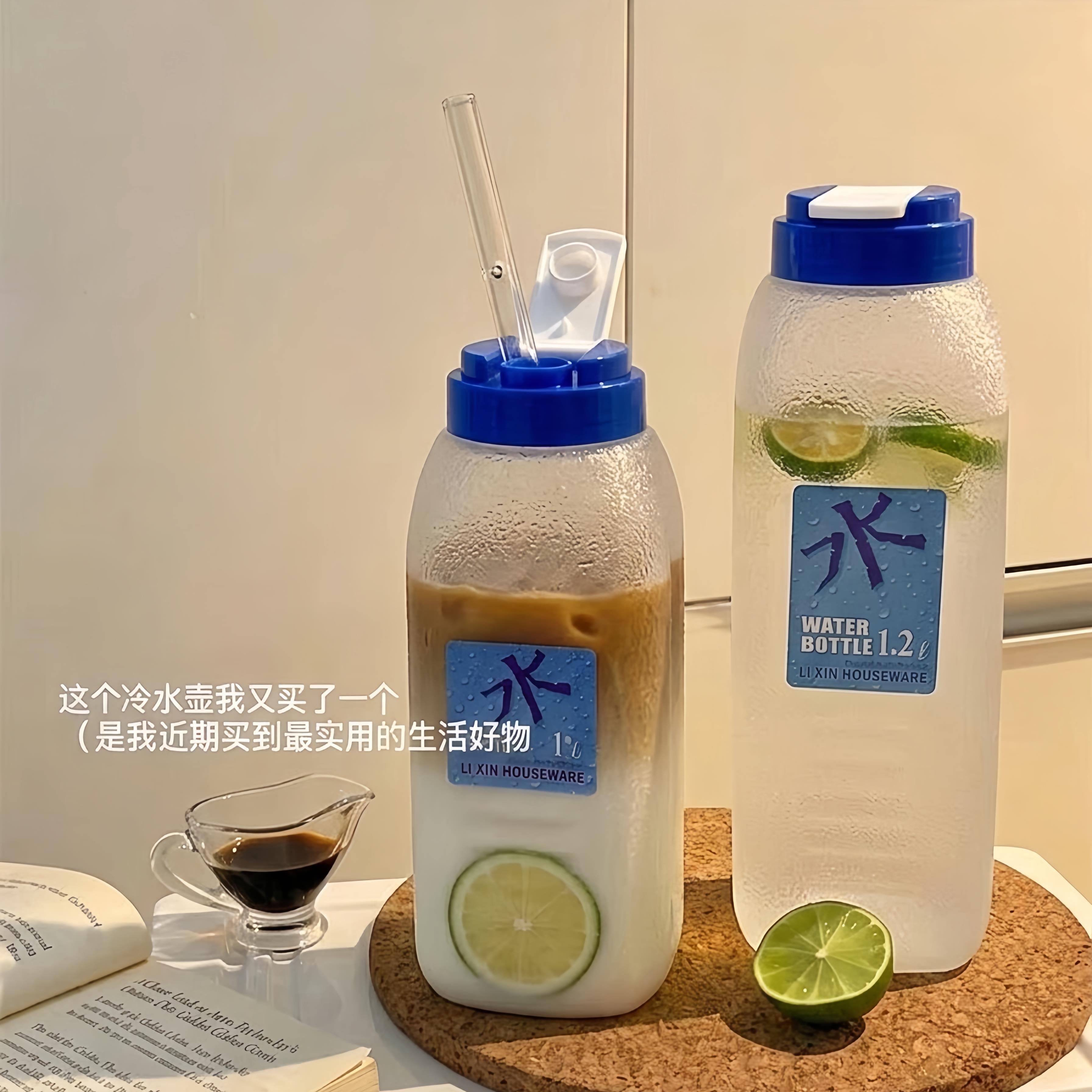 日本冷水壶随手杯冰箱冰镇家用冷泡水果花茶食品级大容量夏天水壶