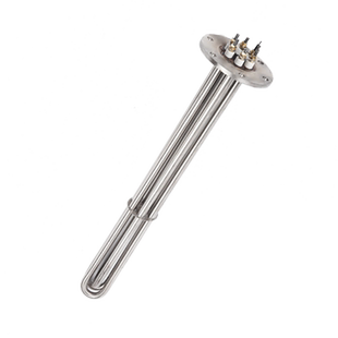 115法兰加热管380v导热油锅炉电热管水箱发热管工业反应釜加热棒