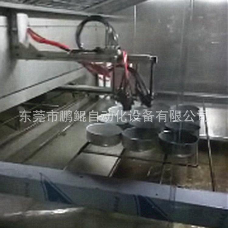 东莞工厂直供锅具8枪双轴在线往复式喷漆设备锅具往复机厂家直销
