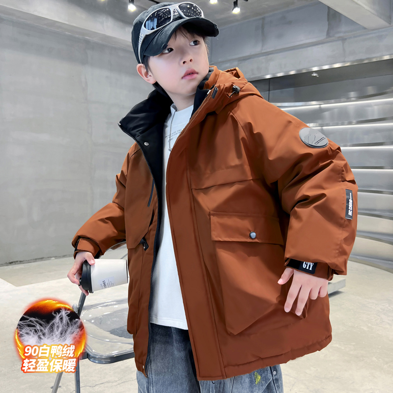 男童冬季羽绒服2025新款儿