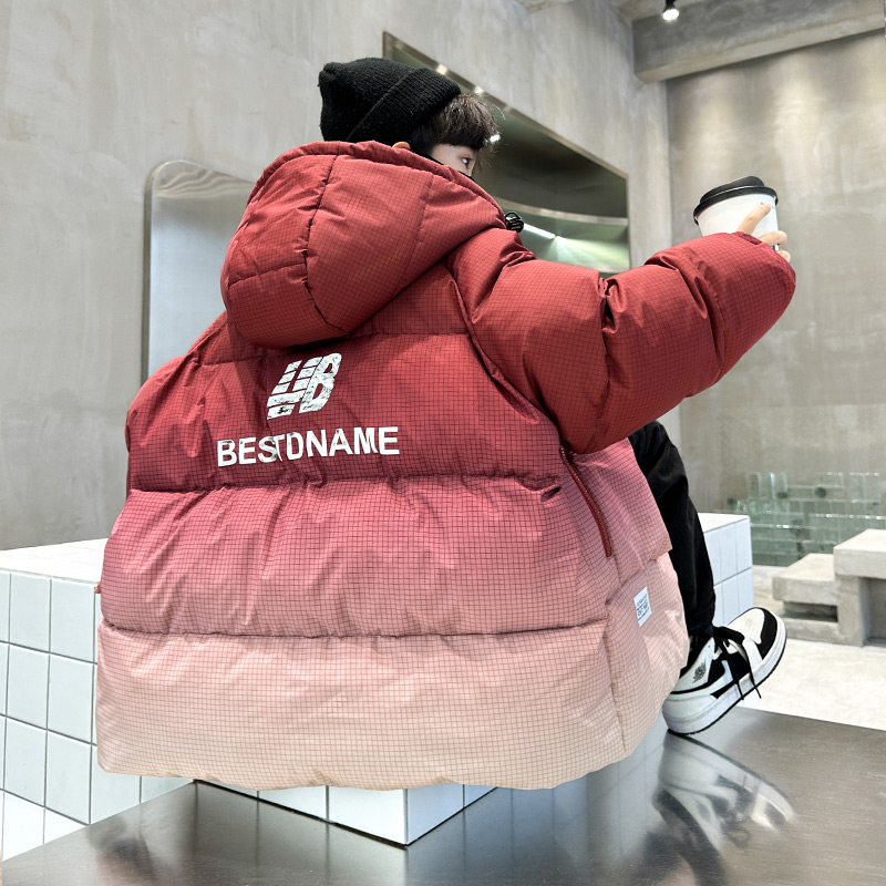 男童棉袄冬季外套2025新款中大童男孩冬款儿童羽绒棉服加厚冬装潮