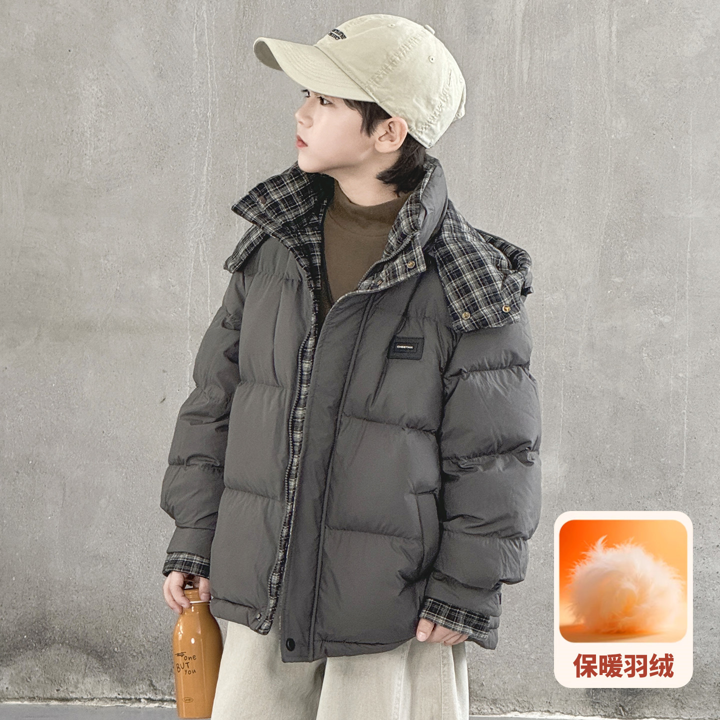 男童冬季羽绒服2025新款儿