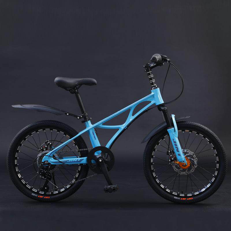 厂家儿童自行车镁合金一体车架变速山地减震小学生男女款单车