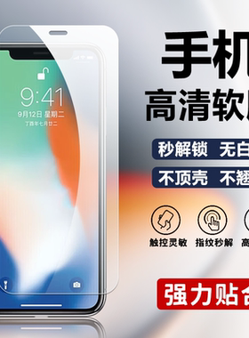 适用苹果xxsxsmax手机高清软膜