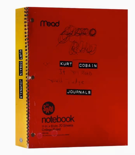 英文原版 Kurt Cobain: Journals 科特·柯本：日记 Nirvana 涅槃乐队 手稿画册日记