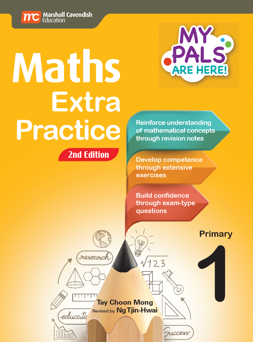 【现货正品】新加坡小学数学 MY PALS ARE HERE! Maths Extra Practice 强化练习 CPA 原版进口
