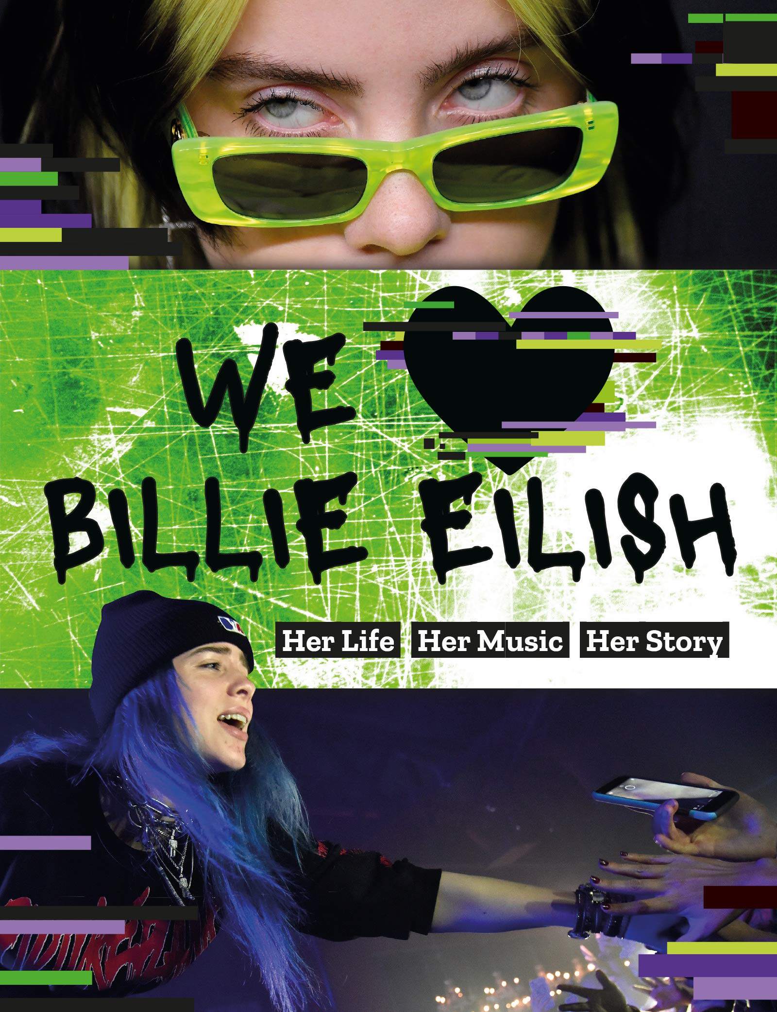英文原版 碧梨 比莉·艾利什 传记指南 粉丝手册  we love billie