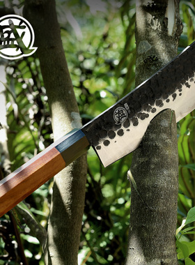 日本家用砍骨刀斩骨刀排骨剁骨头剁肉刀户外砍柴刀砍树刀劈柴坎刀