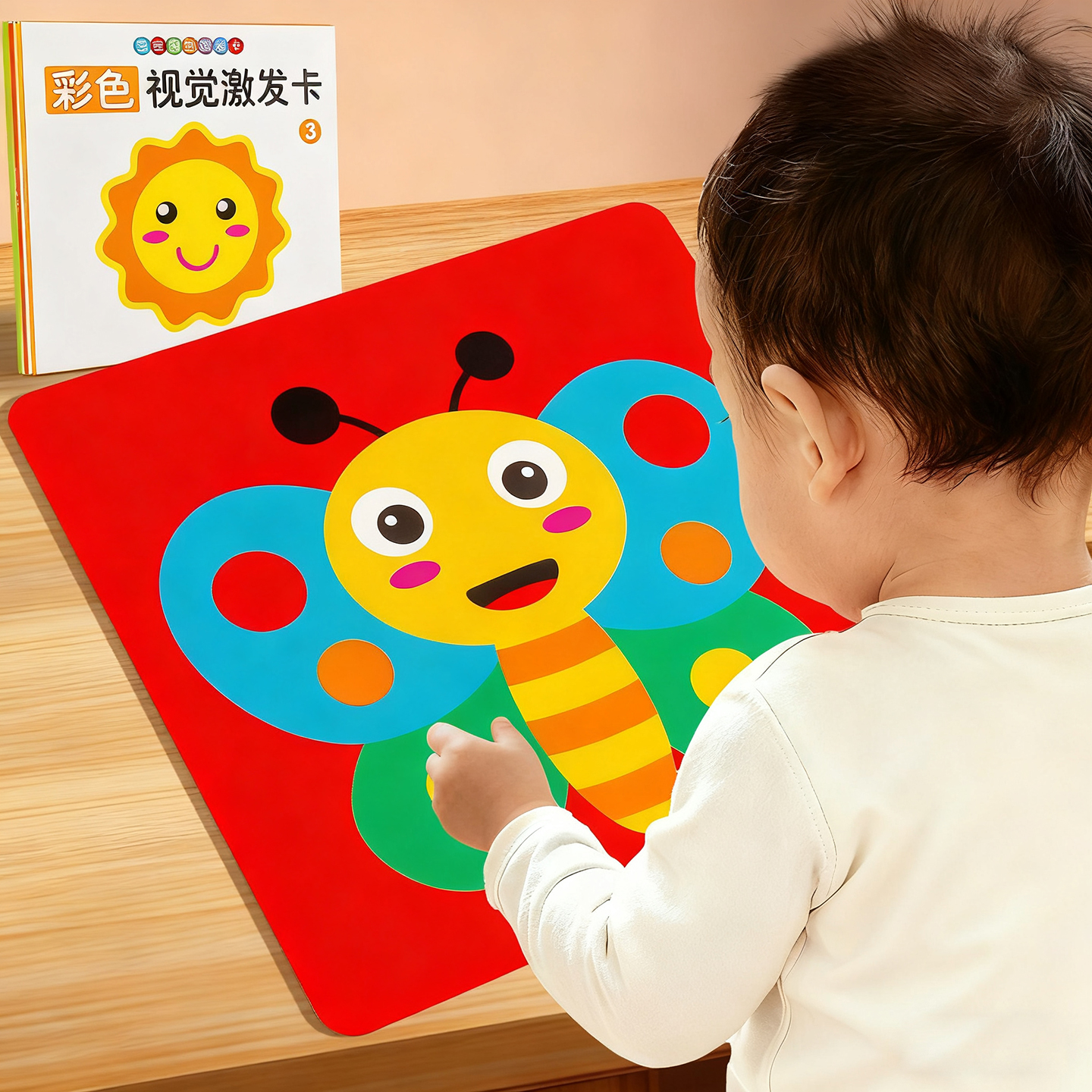 黑白卡新生儿婴儿0到3个月