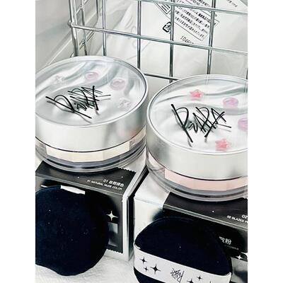 Piara散粉定妆控油持久干混油皮粉饼防水汗不脱妆正品官方店