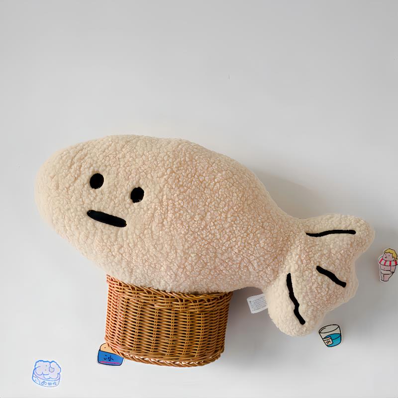 BIBIG的杂货铺ins韩国软萌可爱鱼抱枕学生午睡枕陪睡玩偶生日礼物