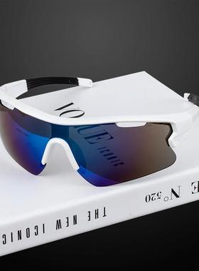 y2k千禧风骑行防风战术眼镜户外登山墨镜山地自行车运动太阳镜潮