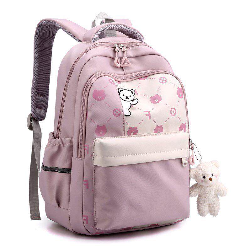 日本进口品质3-6年级中小学生书包女生轻薄款超轻便儿童背包防